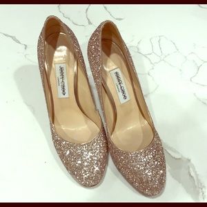 Jimmy Choo glittery pumps -